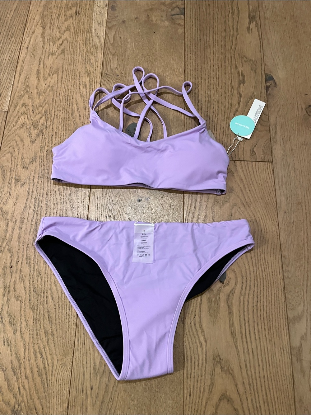 Women’s Leakproof Swim Bikini- Lavender